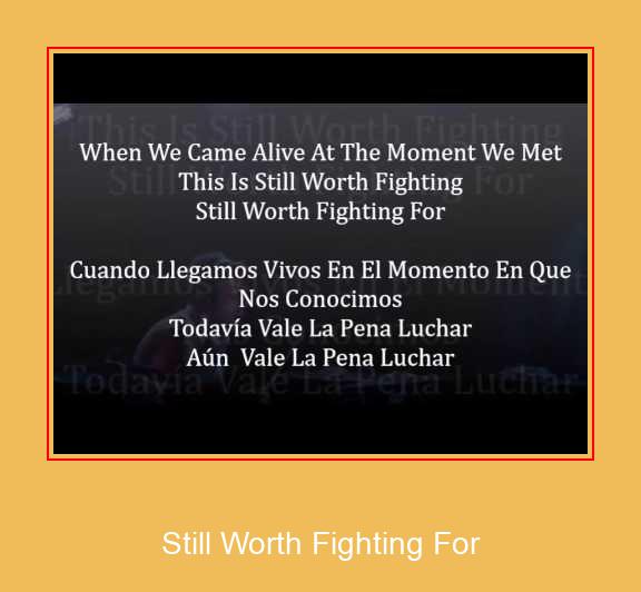Still Worth Fighting For ดาวน์โหลด Ringtone Samsung ฟรี
