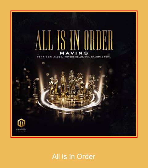 All Is In Order 삼성 벨소리 다운로드 무료