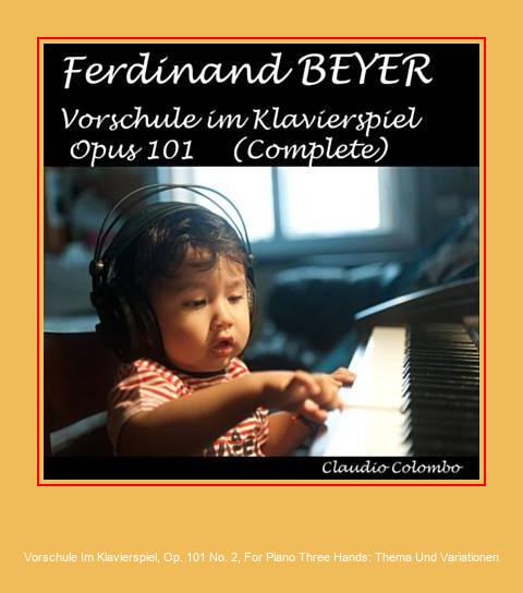 Vorschule Im Klavierspiel, Op. 101 No. 2, For Piano Three Hands: Thema Und Variationen శామ్సంగ్ రింగ్టోన్ ఉచిత డౌన్లోడ్