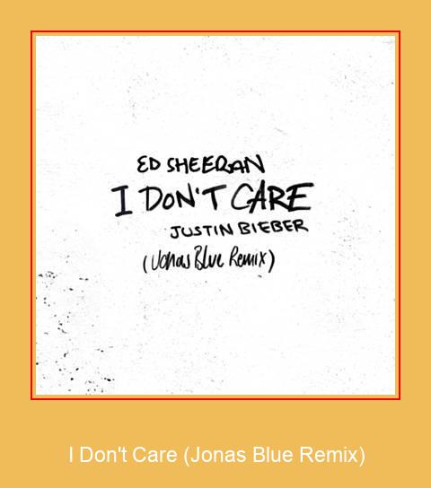I Don't Care (Jonas Blue Remix) Samsung sonnerie télécharger gratuitement