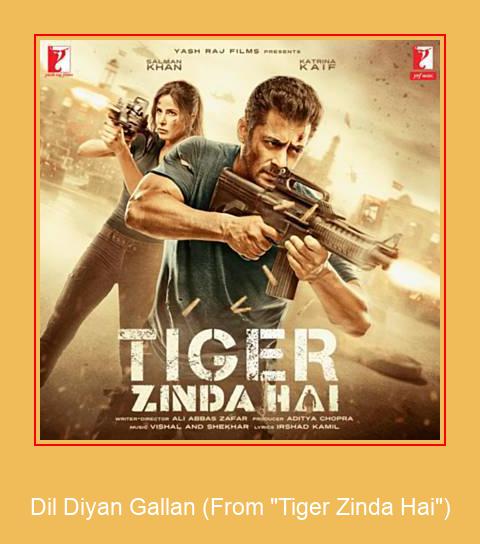 Dil Diyan Gallan (From 'Tiger Zinda Hai') サムスンの着信メロディを無料でダウンロードしてください