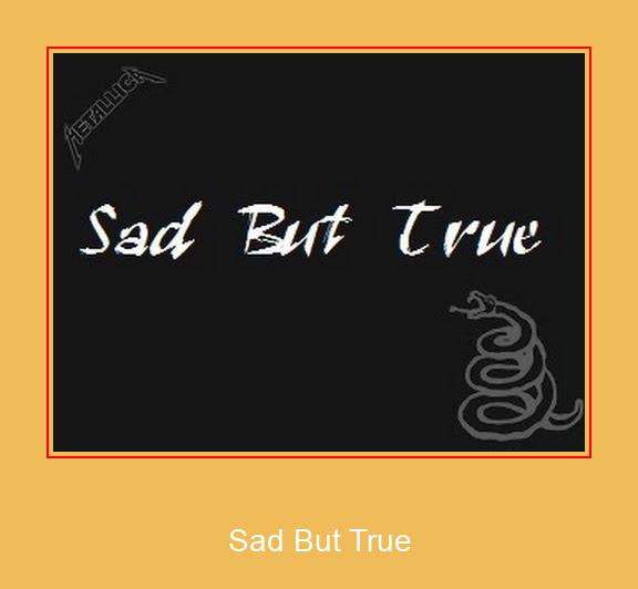 Sad But True Samsung Ringtone Download Free