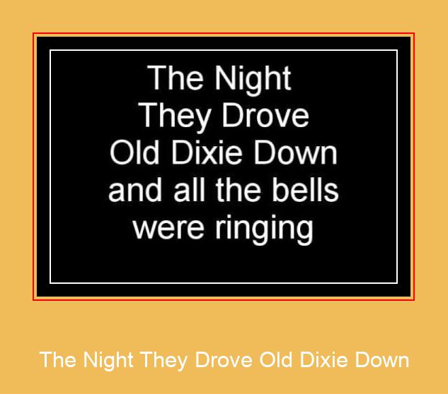 The Night They Drove Old Dixie Down Самсунг рингтоне довнлоад фрее