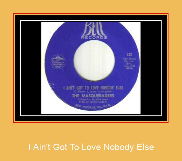 I Ain'T Got To Love Nobody Else - The Masqueraders Samsung Рингтон.