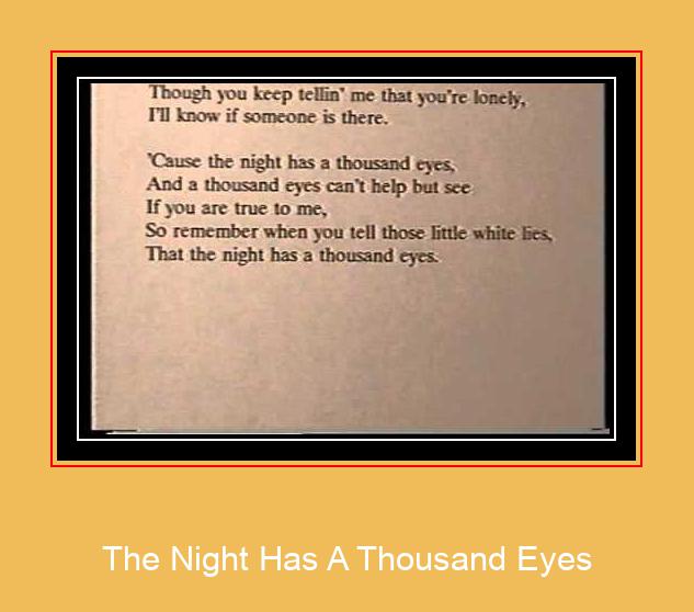 The Night Has A Thousand Eyes Samsung Ringtone دانلود رایگان