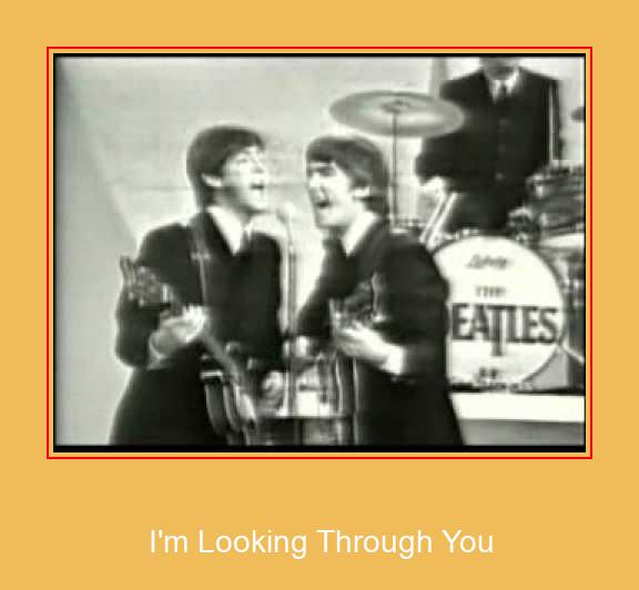 I'm Looking Through You Samsung Ringtone دانلود رایگان
