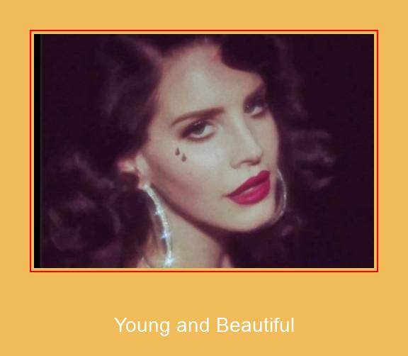 Young And Beautiful Samsung рингтон скачать бесплатно