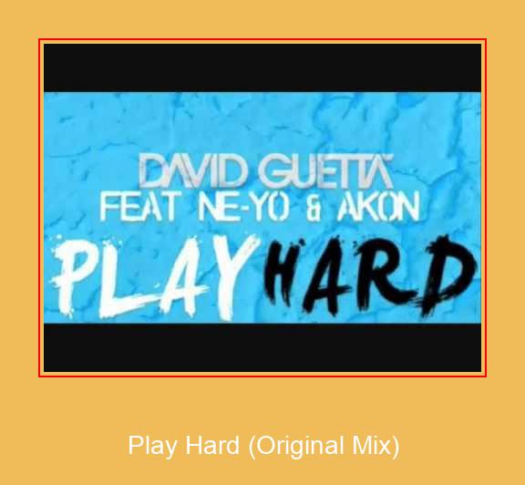 Play Hard (Original Mix) Samsung Ringtone Pobierz za darmo