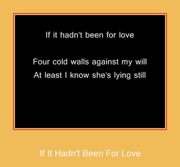 If It Hadn't Been For Love Samsung ringtone lejupielādēt bezmaksas