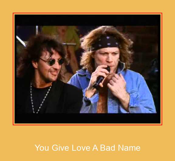 You Give Love A Bad Name Samsung ringtone download gratis