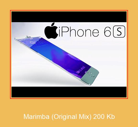 Marimba (Original Mix) 200 Kb Samsung рингтон скачать бесплатно