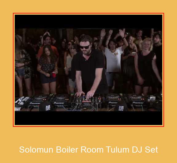 Solomun Boiler Room Tulum DJ Set Samsung Ringtone تنزيل مجاني