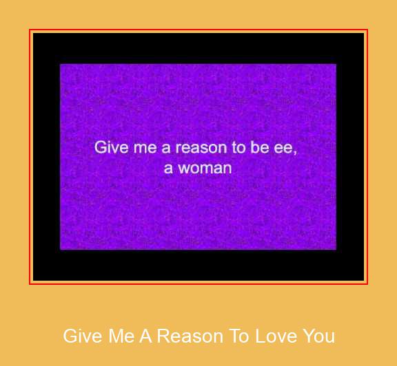 Give Me A Reason To Love You Samsung ringtone завантажити безкоштовно