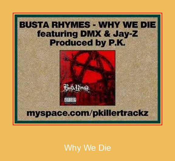 Why We Die Самсунг рингтоне довнлоад фрее