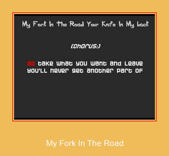 My Fork In The Road सैमसंग रिंगटोन मुफ्त डाउनलोड करें